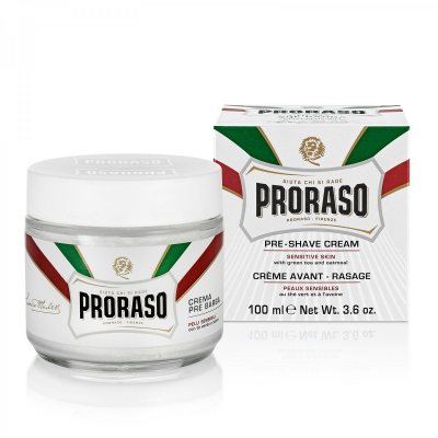 Proraso Pre-Shave Cream Sensitive Green Tea 100ml