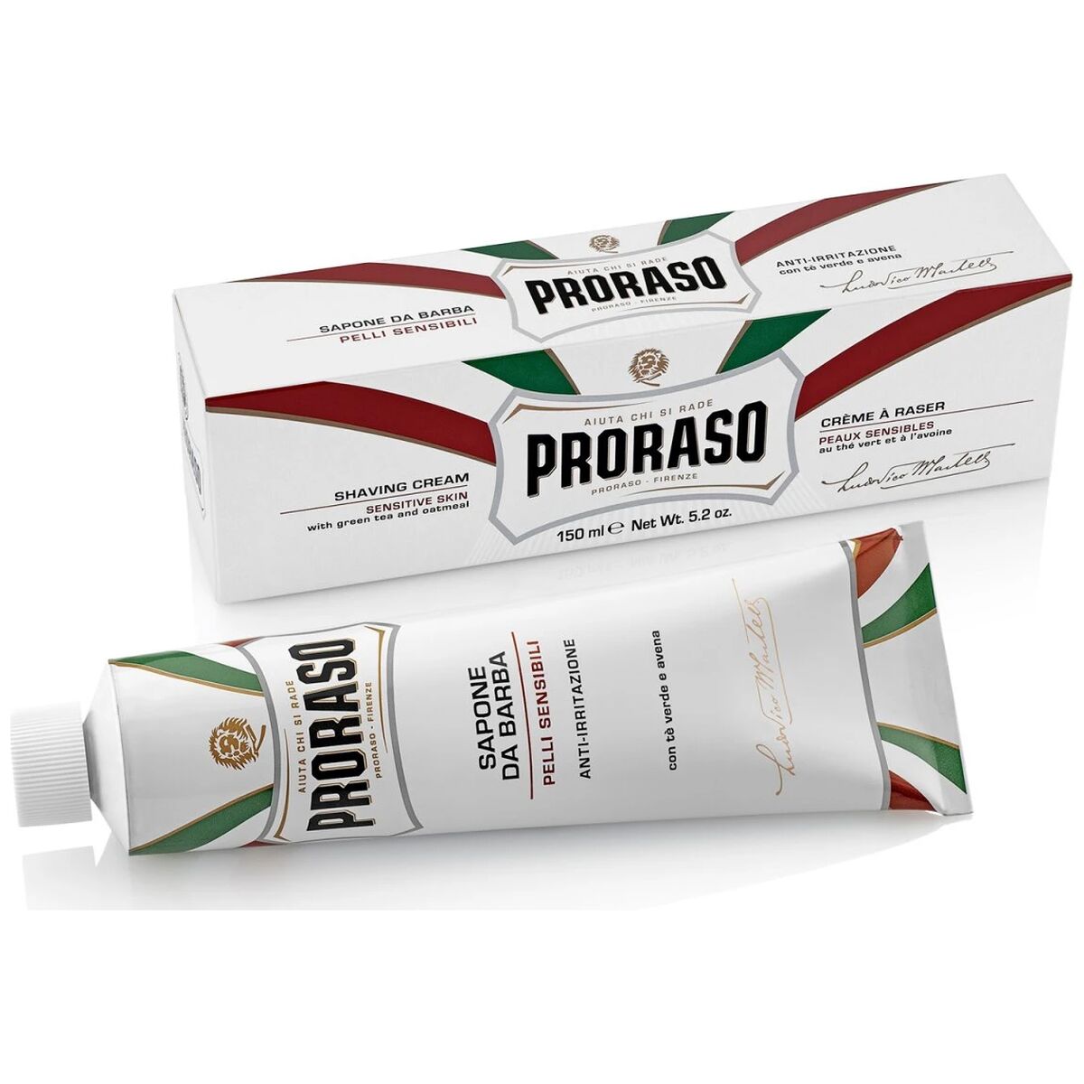 Proraso Shaving Cream Sensitive Green Tea 150ml