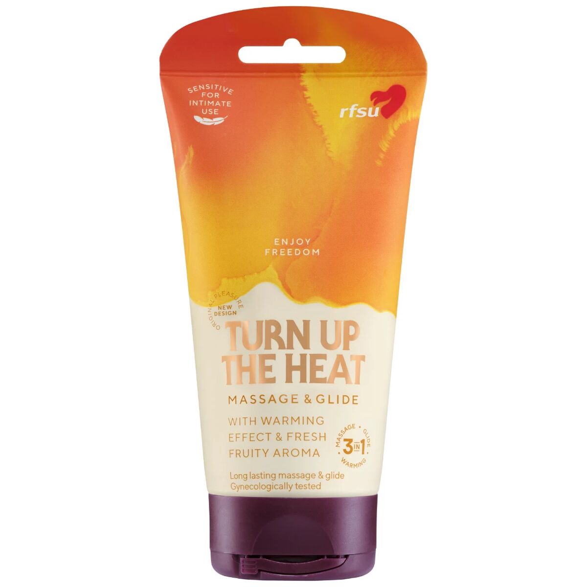 RFSU Turn Up The Heat Massage & Glide 150ml