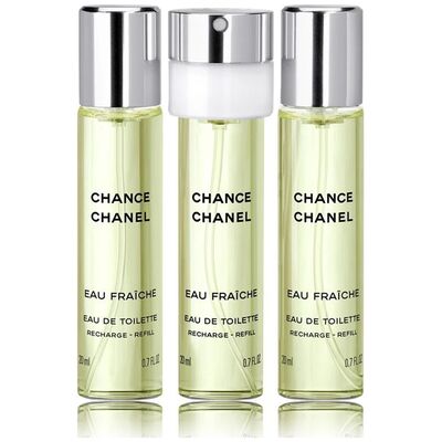 Chanel Chance Eau Fraiche Refills edt 3x20ml