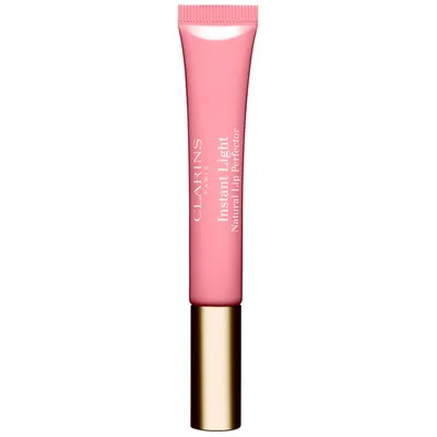 Clarins Instant Light Natural Lip Perfector 01 Rose Shimmer 12ml