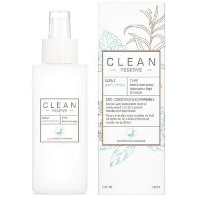 Clean Space Linen & Room Spray Warm Cotton