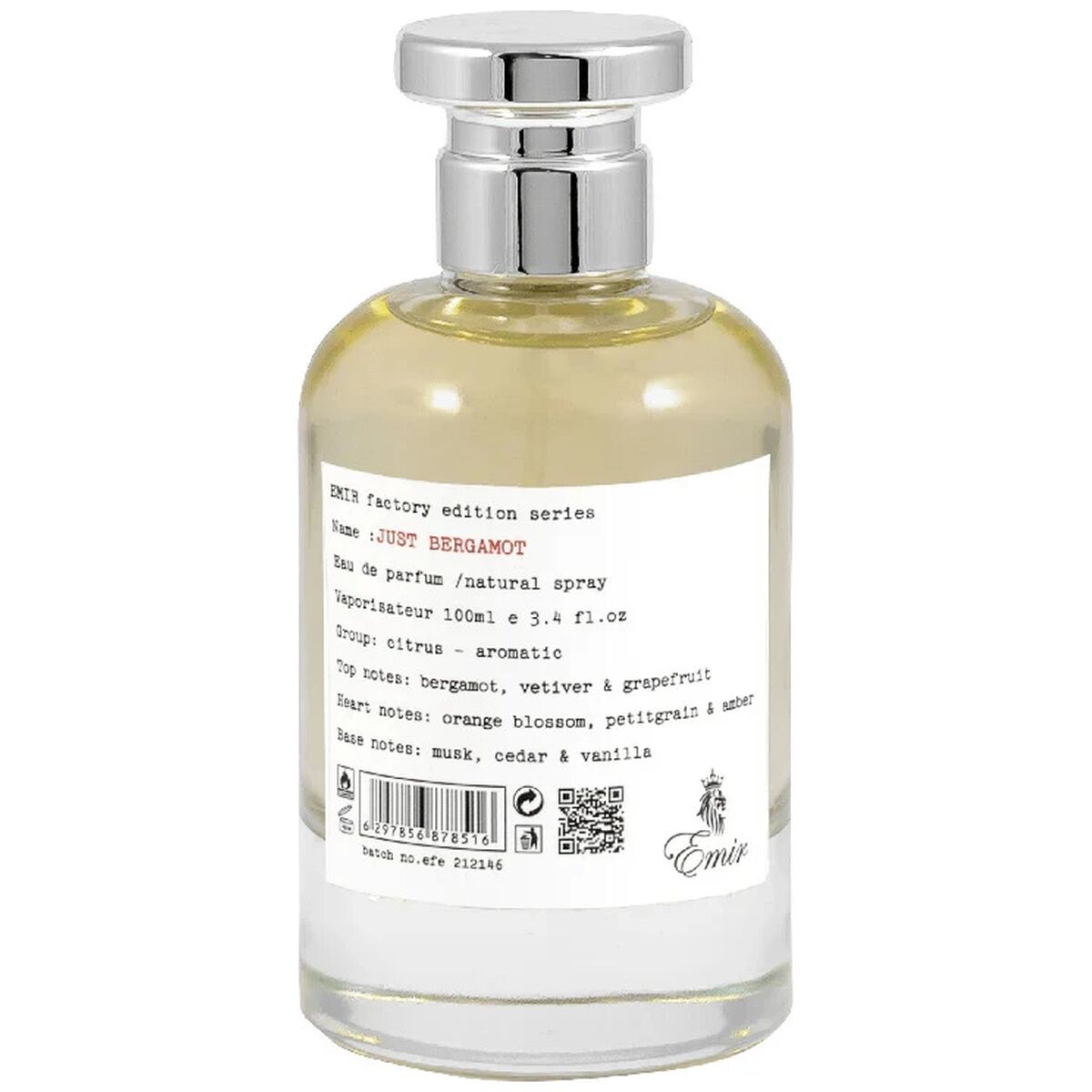 Emir Just Bergamot Factory Edition edp 100ml