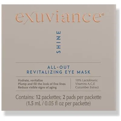 Exuviance Shine All-Out Revitalizing Eye Mask