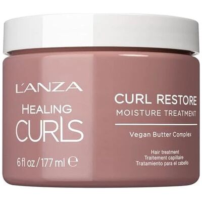 LANZA Healing Curls Curl Restore Moisture Treatment 177ml