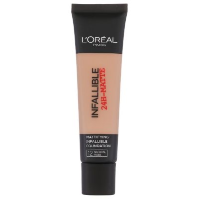 L'Oreal Infallible 24H Matte Foundation 12 Natural Rose 35ml