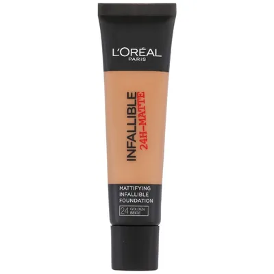 L'Oreal Infallible 24H Matte Foundation 24 Golden Beige 35ml