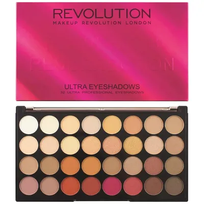 Makeup Revolution Ultra 32 Shade Eyeshadow Palette Flawless 3 Resurrection