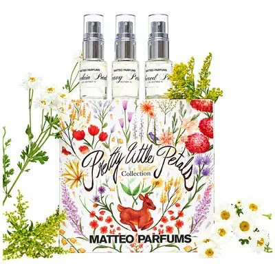 Matteo Parfums Pretty Little Petals set edp 3x15ml