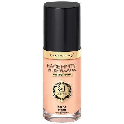 Max Factor Facefinity All Day Flawless 3 In 1 Foundation C40 Light Ivory 30ml