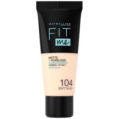 Maybelline Fit Me Matte + Poreless Foundation 104 Soft Ivory