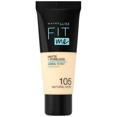 Maybelline Fit Me Matte + Poreless Foundation 105 Natural Ivory