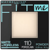 Maybelline Fit Me Matte + Poreless Powder 110 Porcelain