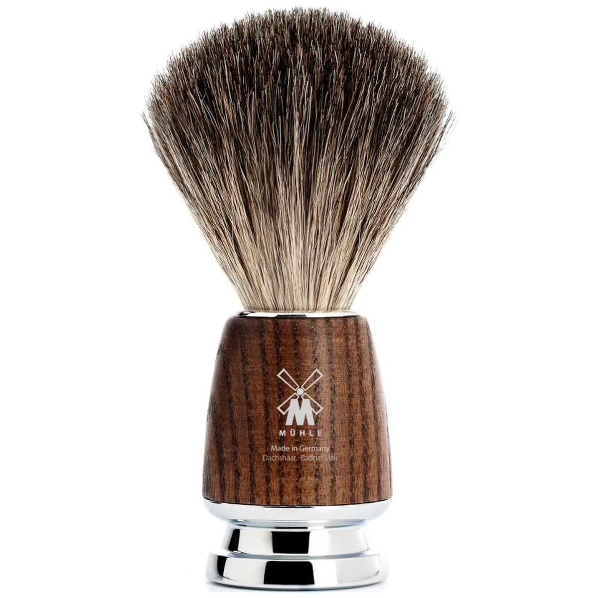 Mühle Rytmo Rakborste Pure Badger, Ask