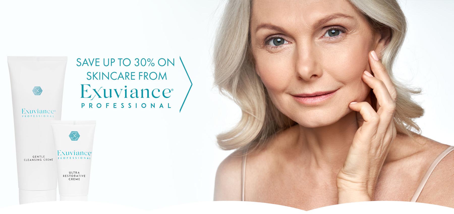 Save up to 30% on skincare from Exuviance
